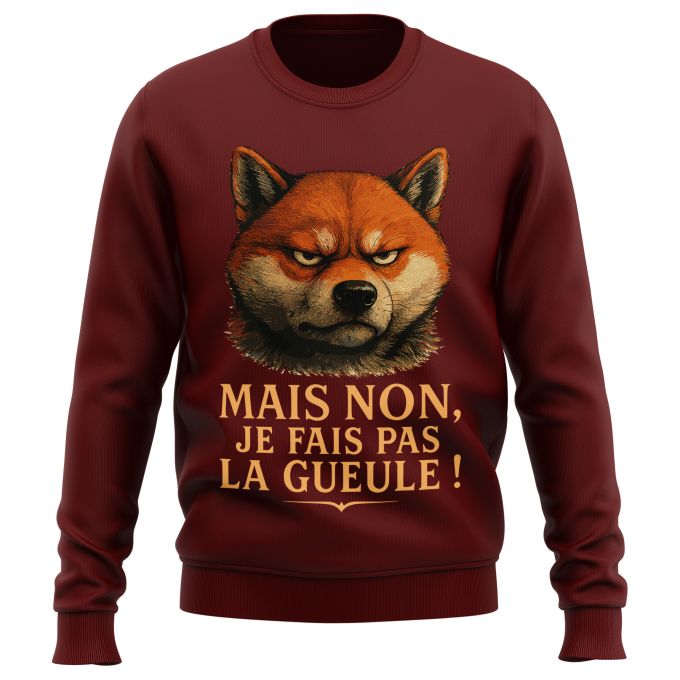 Sweat Classique de qualité supérieure (matériau de personnalisation haut de gamme, imprimé en France)