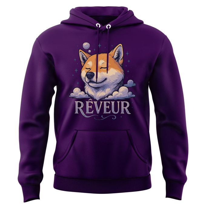 Sweat-shirt à Capuche de qualité supérieure (matériau de personnalisation haut de gamme, imprimé en France)