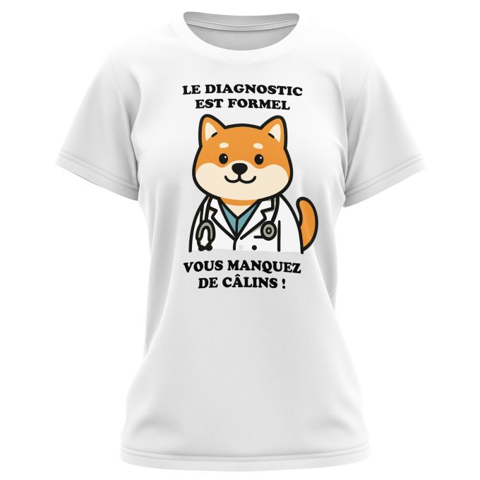 T-Shirt Femme de qualité supérieure (matériau de personnalisation haut de gamme, imprimé en France)